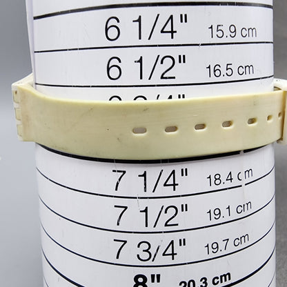 Swatch Paint By Numbers Watch Women 25mm Purple Dial White Tone Round New batt