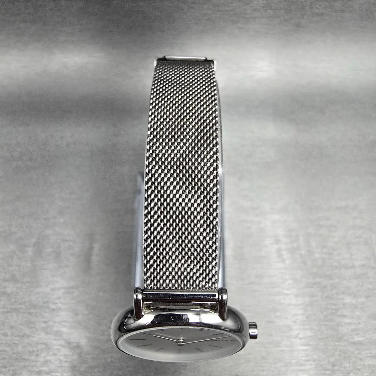 Skagen Signatur Lille Watch Women 30mm Silver Dial Silver Tone SKW2692 New Batt4