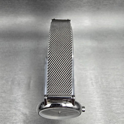 Skagen Signatur Lille Watch Women 30mm Silver Dial Silver Tone SKW2692 New Batt4
