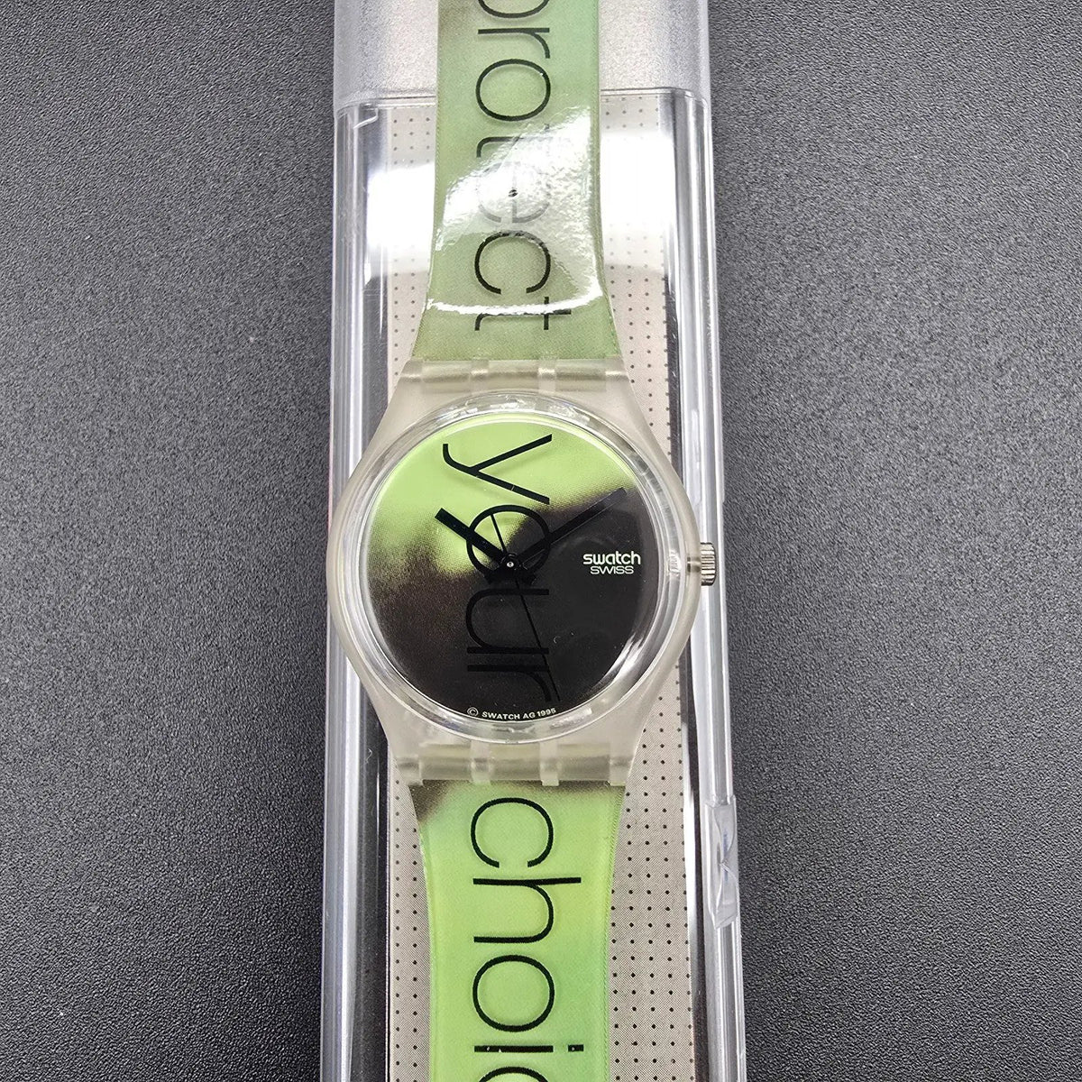 Swatch Messages Limited Set Watch Men 34mm GK226 GK227 GK228 New Battery NOS12