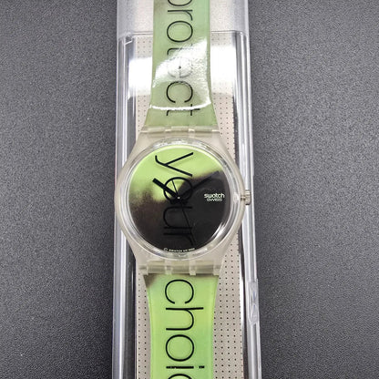Swatch Messages Limited Set Watch Men 34mm GK226 GK227 GK228 New Battery NOS12