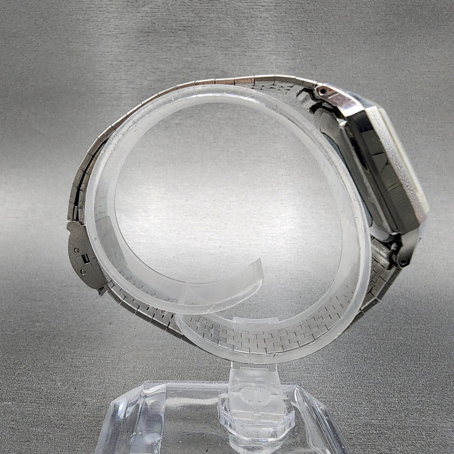 Seiko Delica Automatic Watch Women 24mm White Dial Silver Tone Date 241530308