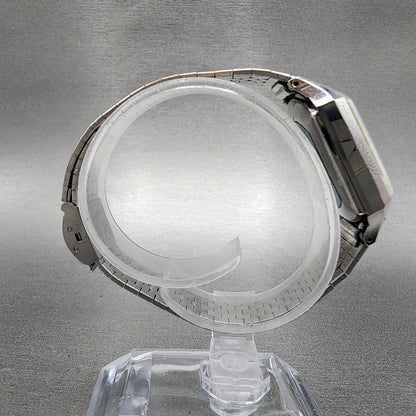 Seiko Delica Automatic Watch Women 24mm White Dial Silver Tone Date 241530308