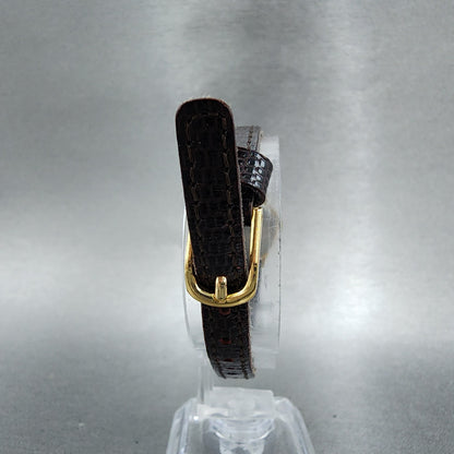 Seiko Watch Women 20mm Champagne Dial Gold Tone Round 2y010a10 New Battery7