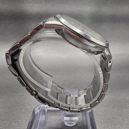 Skagen Watch Women 32mm MOP Dial Silver Tone Daydate Round 990SSX New Battery8