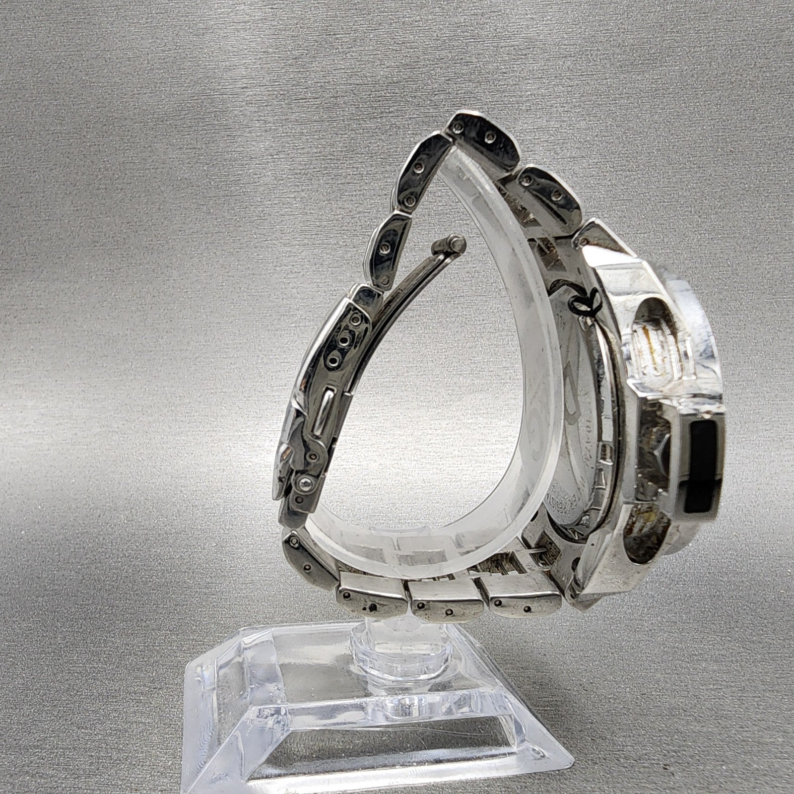 Dolce Gabbana Ibiza Watch Men 42mm Silver Dial Silver Tone Round  New Battery7