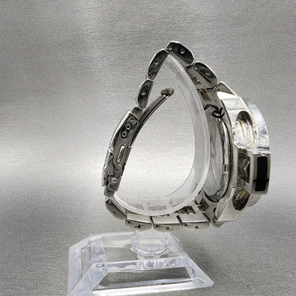 Dolce Gabbana Ibiza Watch Men 42mm Silver Dial Silver Tone Round  New Battery7