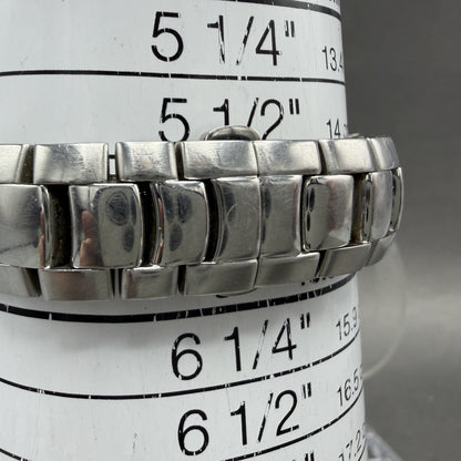 Movado Museum Watch Women 25mm Black Dial Two Tone Round 81 A1 1842 New Battery10