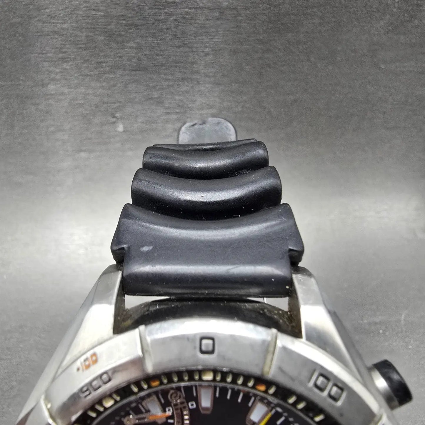 Timex Adventure Altimeter Watch Men 50mm Black Dial Silver Date New Battery4