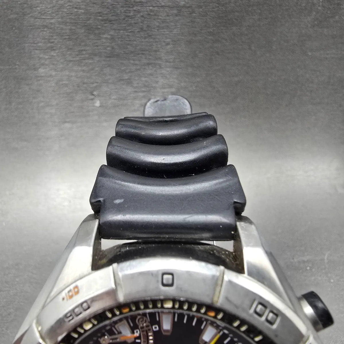 Timex Adventure Altimeter Watch Men 50mm Black Dial Silver Date New Battery4