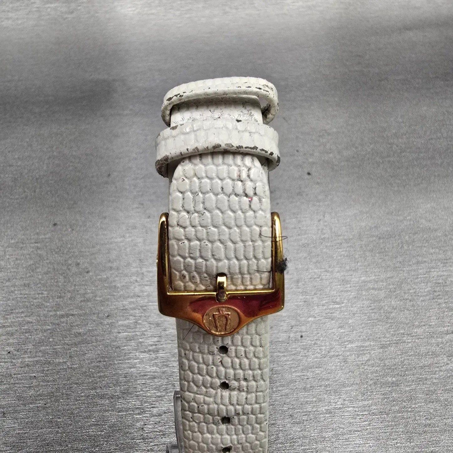Bulova Watch Women 32mm MOP Dial Rose Gold Tone Diamond Round 98P119 New Battery7