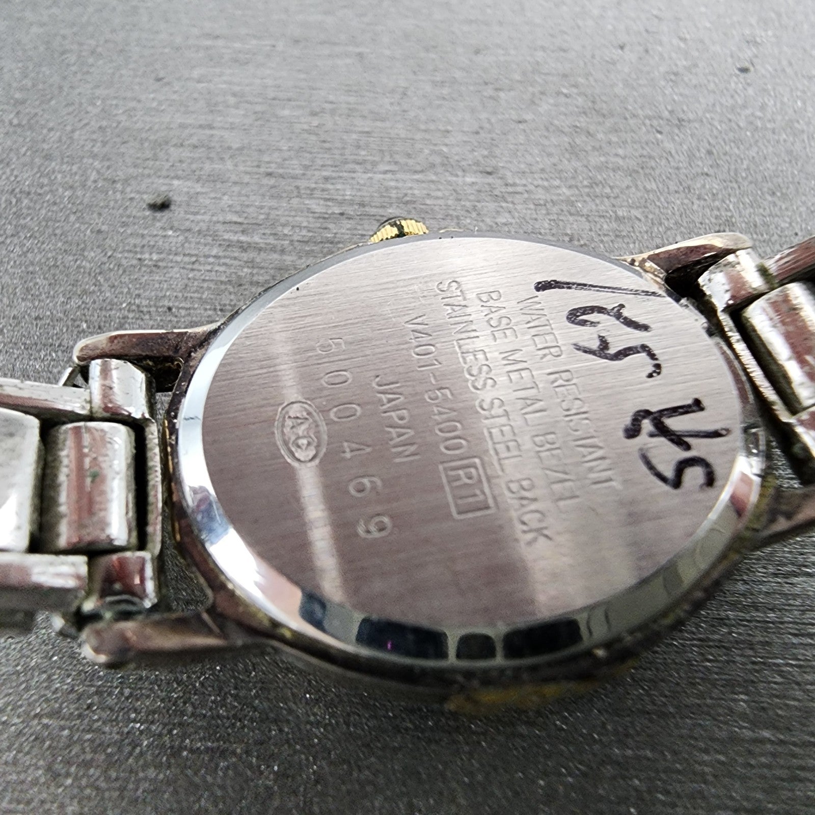 Seiko Alba Estate Watch Women 20mm Silver Dial Two Tone V4015400 New Battery9