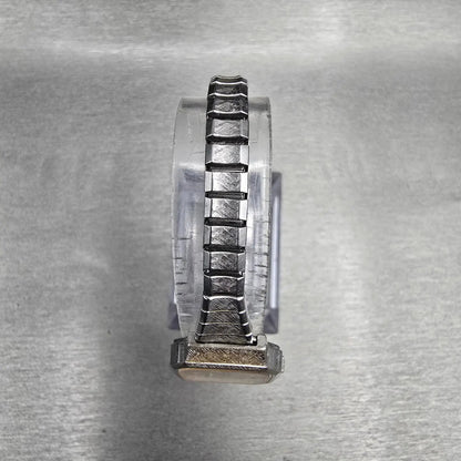 Seiko Watch Women 21mm Silver Dial Silver Tone Rectangle 2320-5119 New Battery3