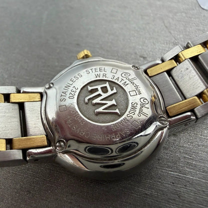 Raymond Weil Othello Watch Women 25mm MOP Dial Two Tone Diamonds  2320 New Batt9