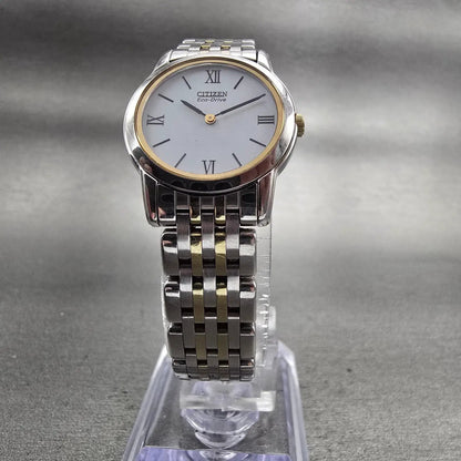 Citizen Eco-Drive Watch Women 23mm White Dial Silver Tone G670-S008620 Works5