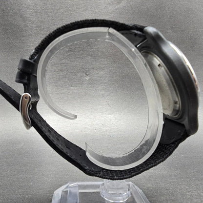 Victorinox Watch Men 43mm Black Dial Black Tone Date Round 249087 New Battery9