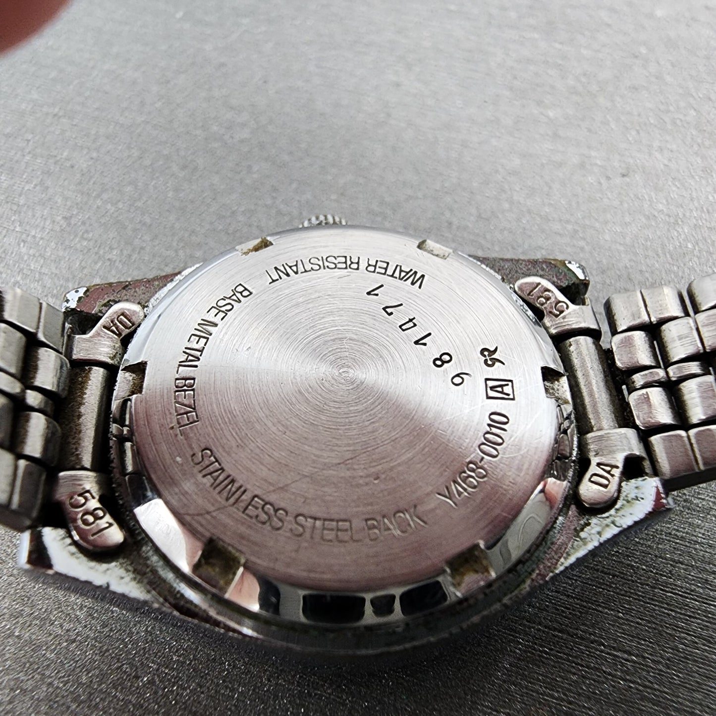 Seiko ALBA Watch Women 25mm Silver Dial Silver Tone Daydate Round New Battery9