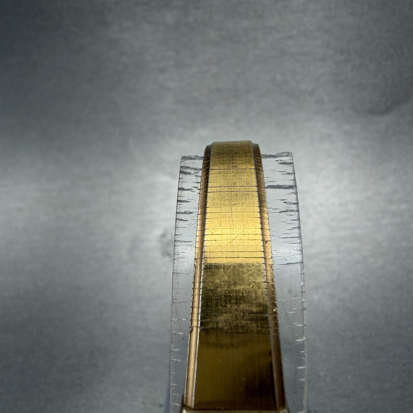 Seiko Tank Watch Women 13mm Champagne Dial Gold Tone Rectangle 2e20-5139 NewBat54