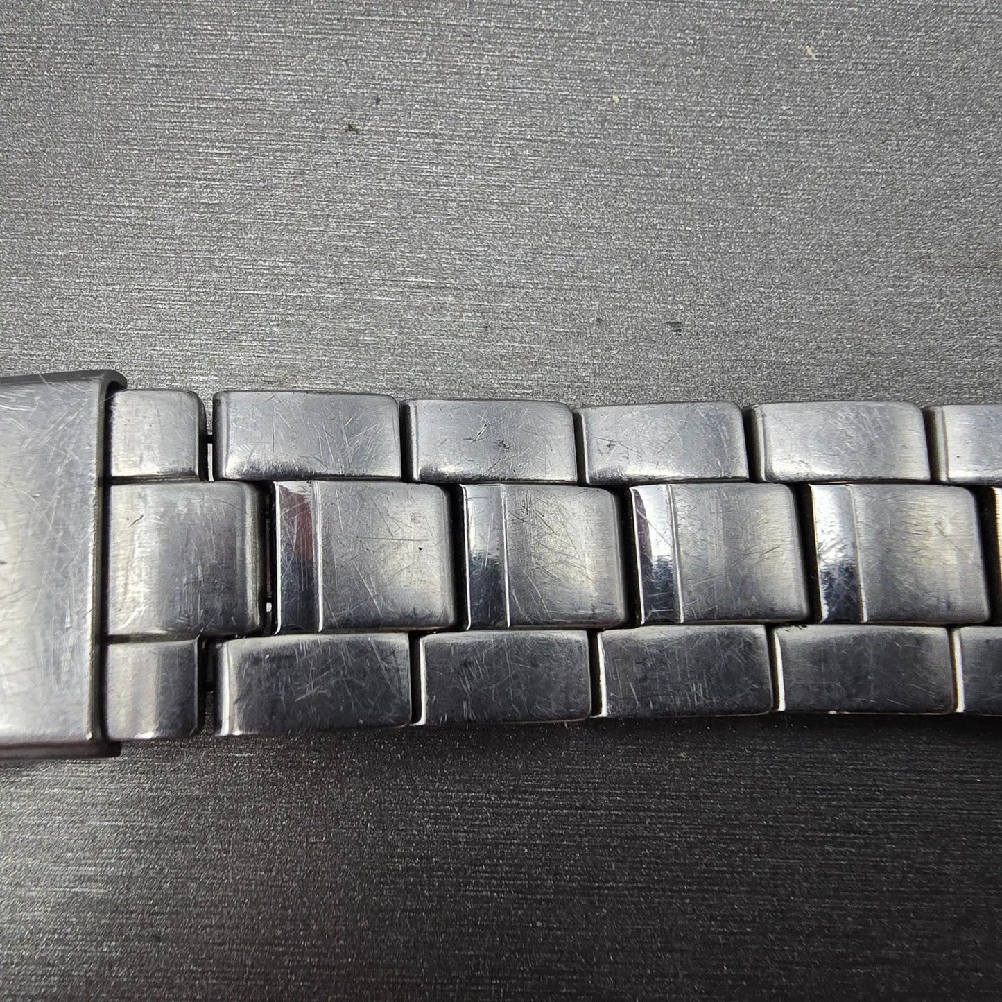 Seiko Bracelet 20mm Stainless Steel Silver Tone Tri Folding Clasp 4A5G1CI Japan2
