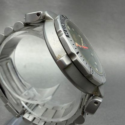Hunting World Sportabout Dive Watch Men 41mm Green Dial Steel Date Round NewBat3