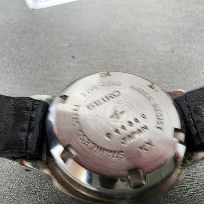 Seiko Automatic Watch Women 23mm Silver Dial Silver Tone Date 22050240 Runs9