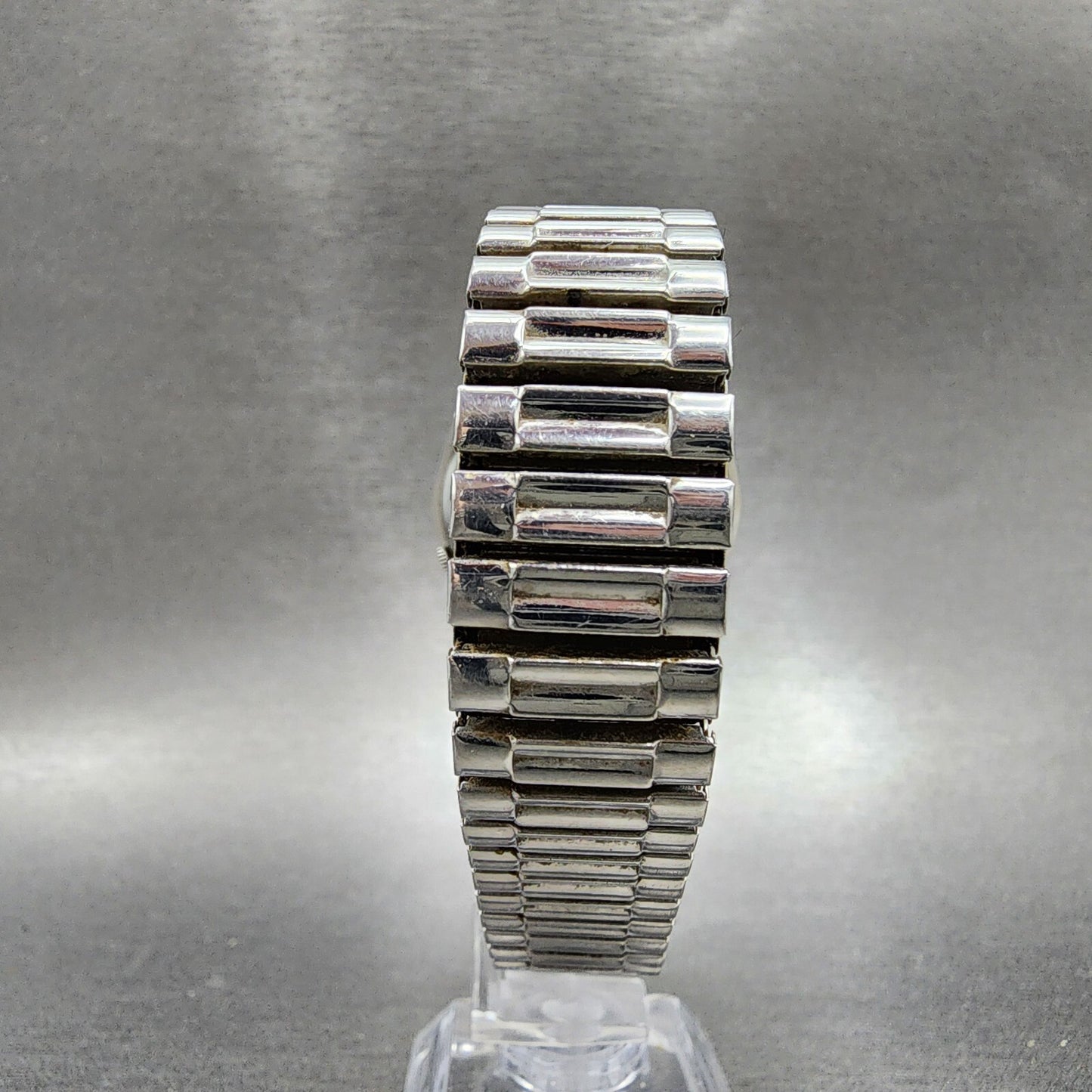 Seiko 5 Automatic Watch Men 37mm White Dial Steel Daydate 7009821A PARTS8