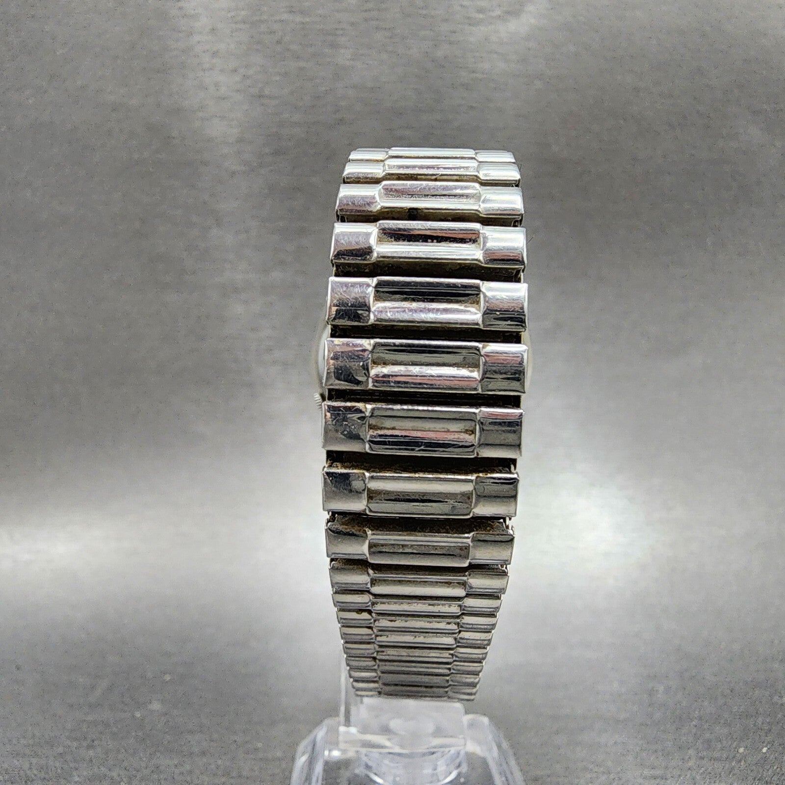 Seiko 5 Automatic Watch Men 37mm White Dial Steel Daydate 7009821A PARTS8
