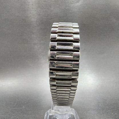 Seiko 5 Automatic Watch Men 37mm White Dial Steel Daydate 7009821A PARTS8