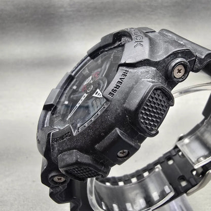 Casio G-Shock GA-110MB Watch Men 51mm Black Red Alarm Chronograph New Battery2