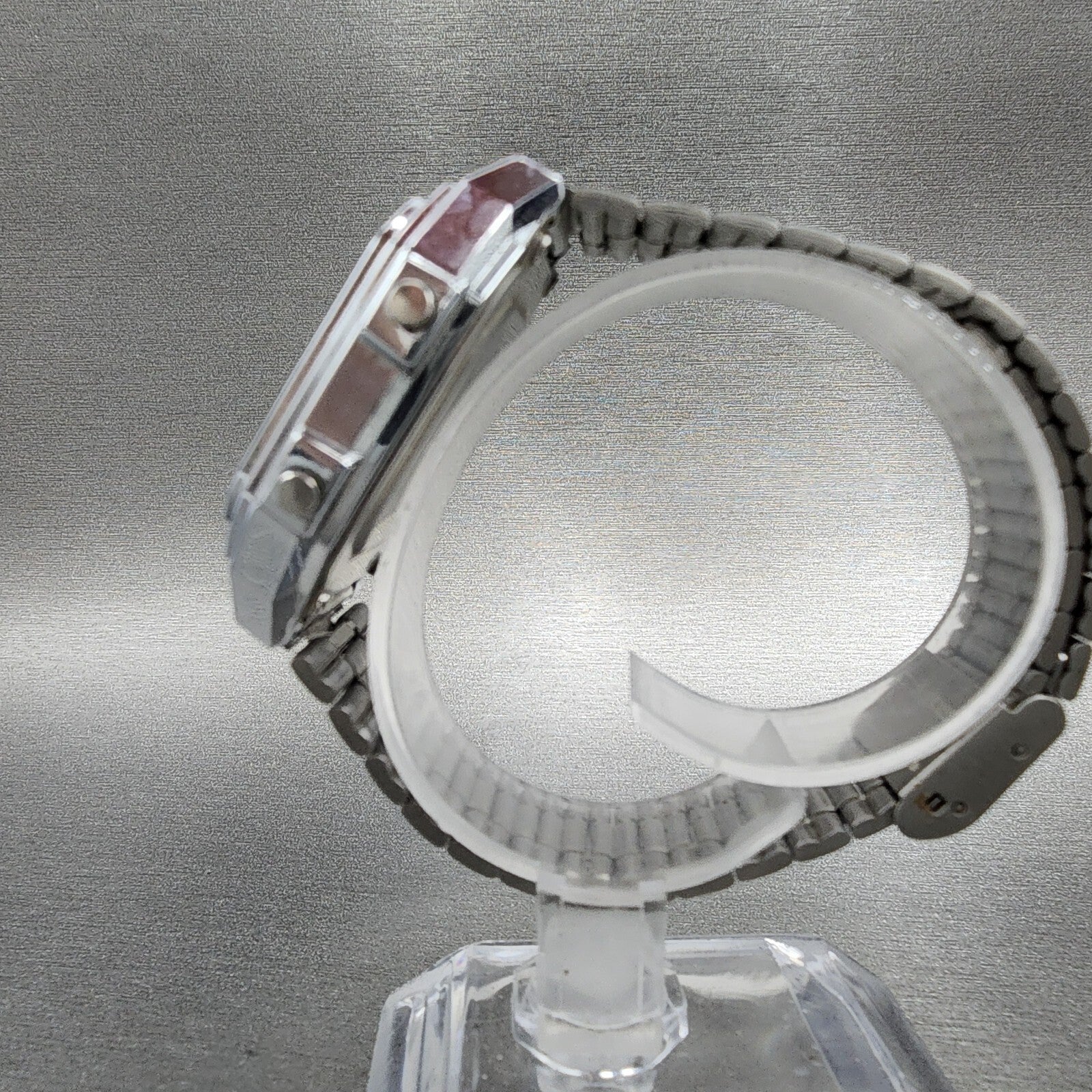 Casio A178W Watch Men 34mm Digital Silver Tone Alarm Chrono Illuminator New Batt6