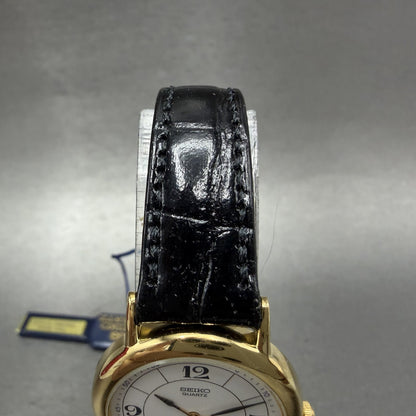 Seiko Watch Women 26mm White Dial Gold Tone Round 2Y00-0C19 New Batt NOS W/Box4