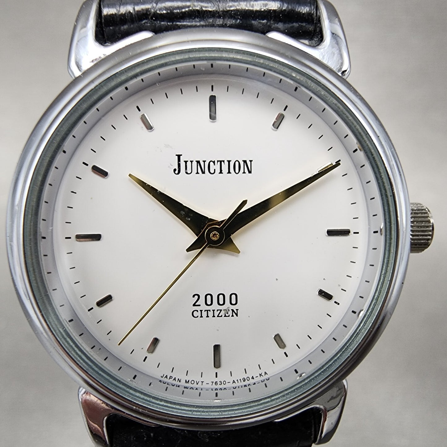 Citizen Junction 2000 Watch Women 26mm White Dial Silver Tone Round New Battery1