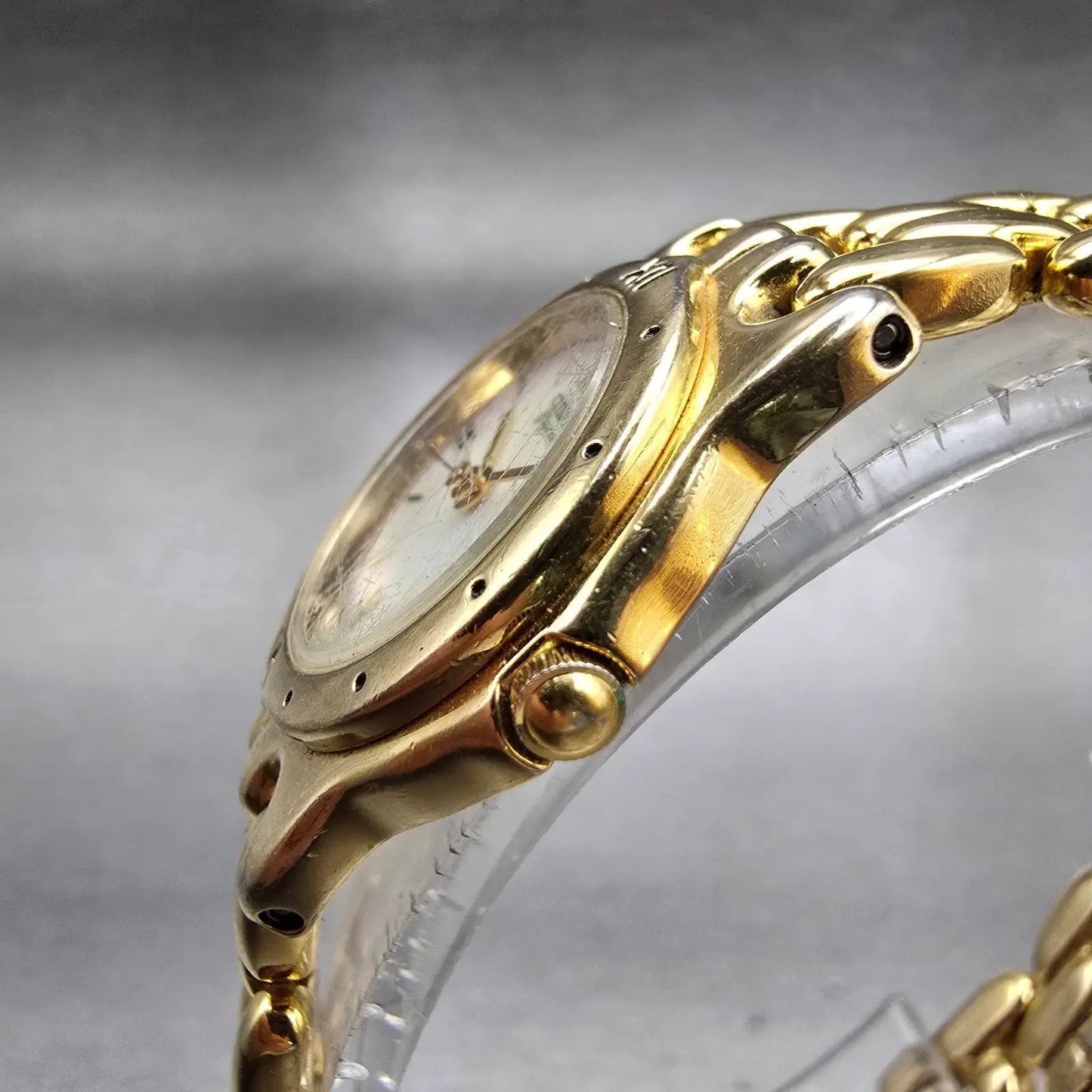 Citizen Elegance Watch Women 23mm MOP Dial Gold Tone Round 5930-F91342 New Batt2