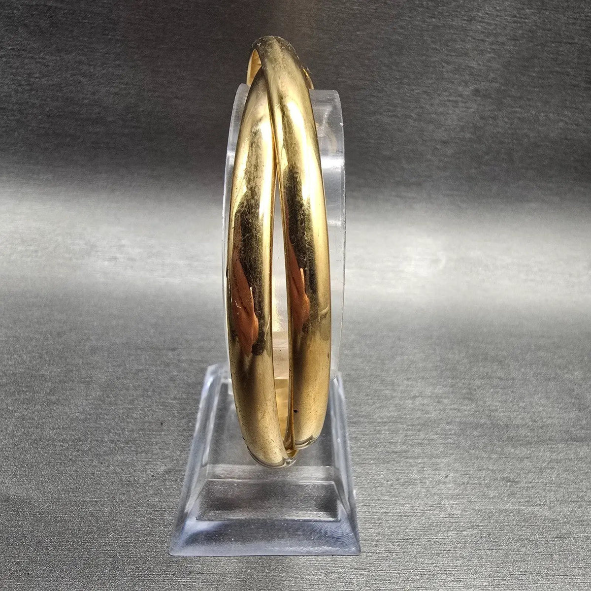 Seiko Watch Women 13mm Gold Dial Gold Tone Bangle 1E20-0660 New Battery7