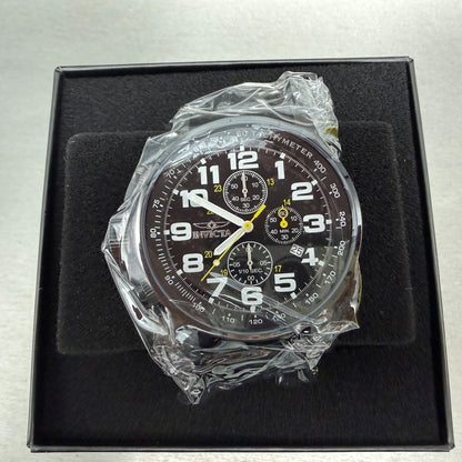 Invicta I-Force Chrono Watch Men 46mm Black Dial Black Tone Date 3332 NIB0