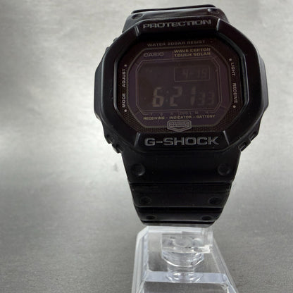 Casio G-Shock GW-5600BJ Watch Men 44mm Black Solar Alarm Chronograph Works5