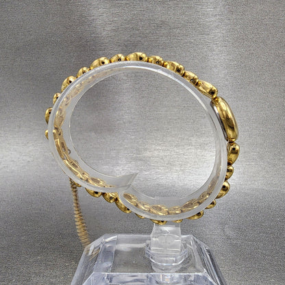 Seiko Heart Watch Women 16mm Champagne Dial Gold Tone 1e200d30 New Battery8