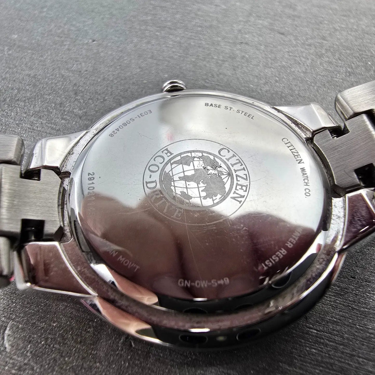 Citizen Eco-Drive Ciena Watch Women 35mm White Dial Steel Round EM0090-57A Runs9