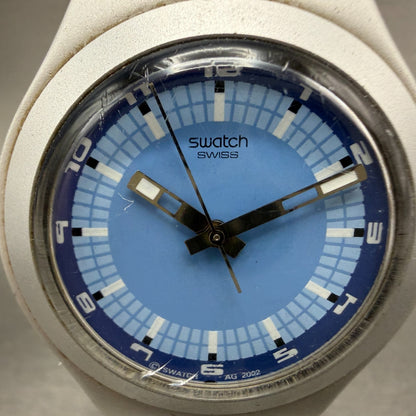 Swatch irony Beam in The Night Watch Unisex 37mm Blue Dial Silver READ!!! NewBat1
