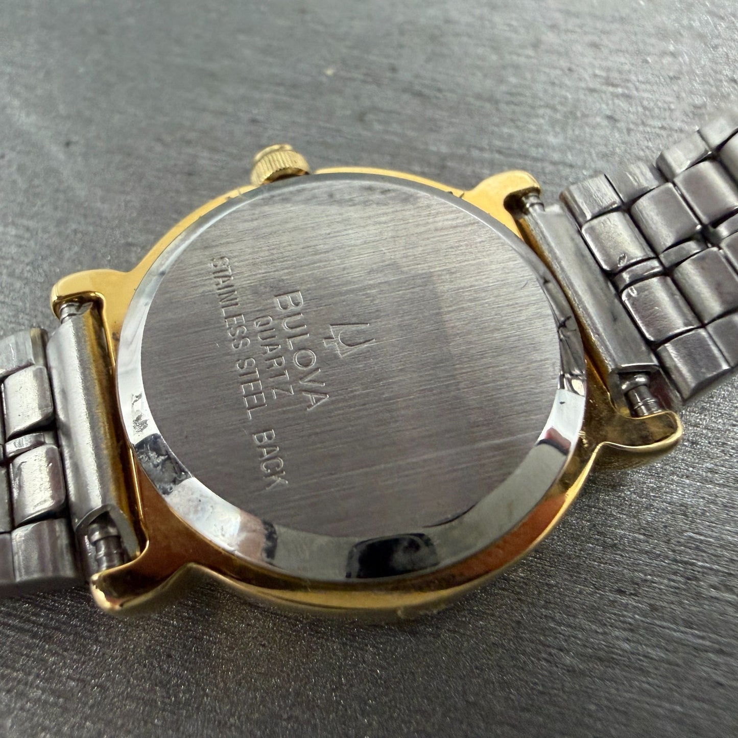 Bulova Watch Women 24mm Champagne Dial Gold Tone Round New Battery Vintage9