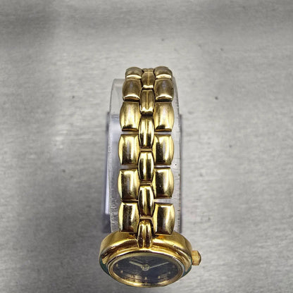 Citizen Watch Women 20mm Black Dial Gold Tone Round 3220-S38192 New Battery VTG4