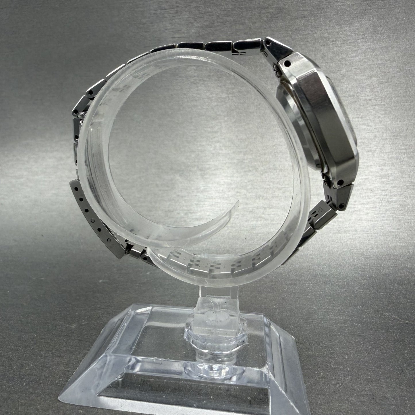 Seiko Special Watch Women 24mm Silver Dial Silver Tone Date Automatic Runs8