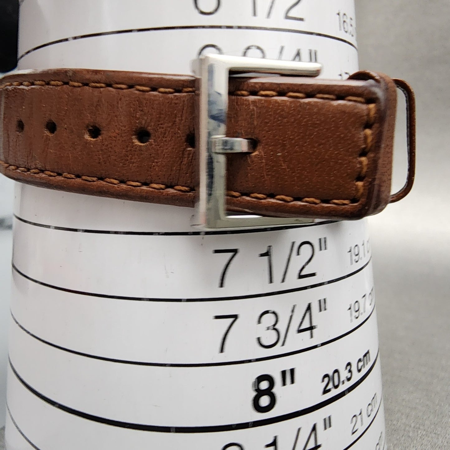 Calvin Klein Tank Watch Women 17mm White Dial Silver Tone Rectangle New Battery10