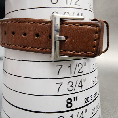 Calvin Klein Tank Watch Women 17mm White Dial Silver Tone Rectangle New Battery10