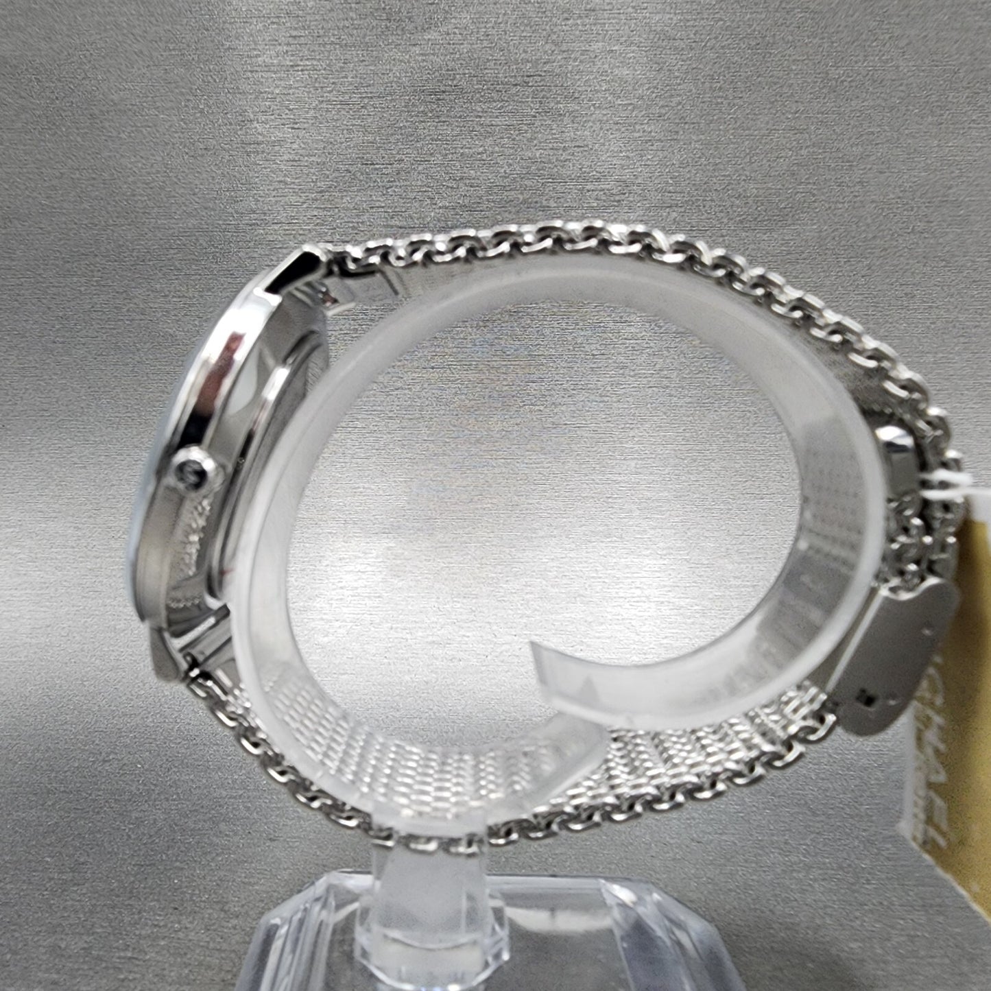 Michael Kors Pyper Watch Women 38mm Silver Dial Stainless Steel Round Mesh Band6