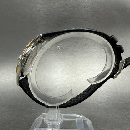 Fendi Watch Men 36mm White Dial Two Tone Date Round 2500G New Battery6