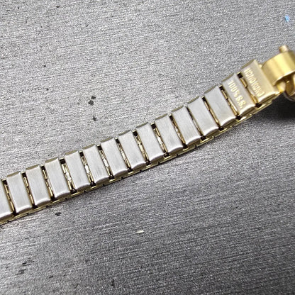Navajo Sterling Silver Watch Band Tips 9mm Moonstone 1/20 12K SF  Vintage11