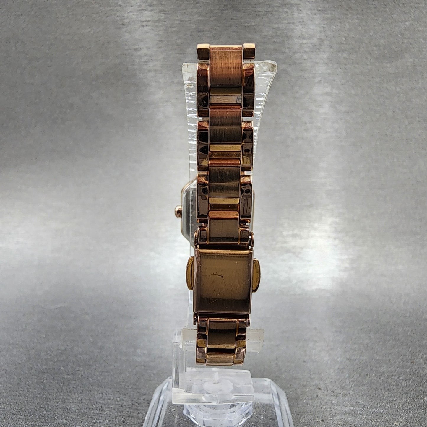 Citizen EcoDrive XC Watch Women 19mm White Dial Rose Gold Date B036 Runs7