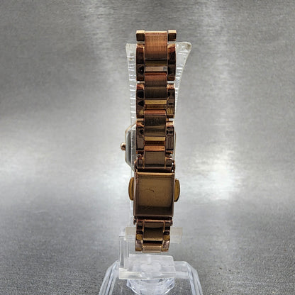 Citizen EcoDrive XC Watch Women 19mm White Dial Rose Gold Date B036 Runs7
