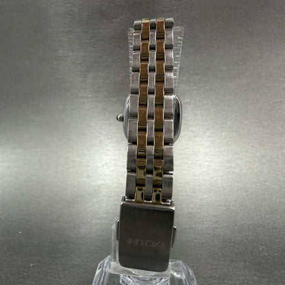 Seiko Exceline Watch Women 21mm White Dial Two Tone 4J41-0AA0 New Battery7